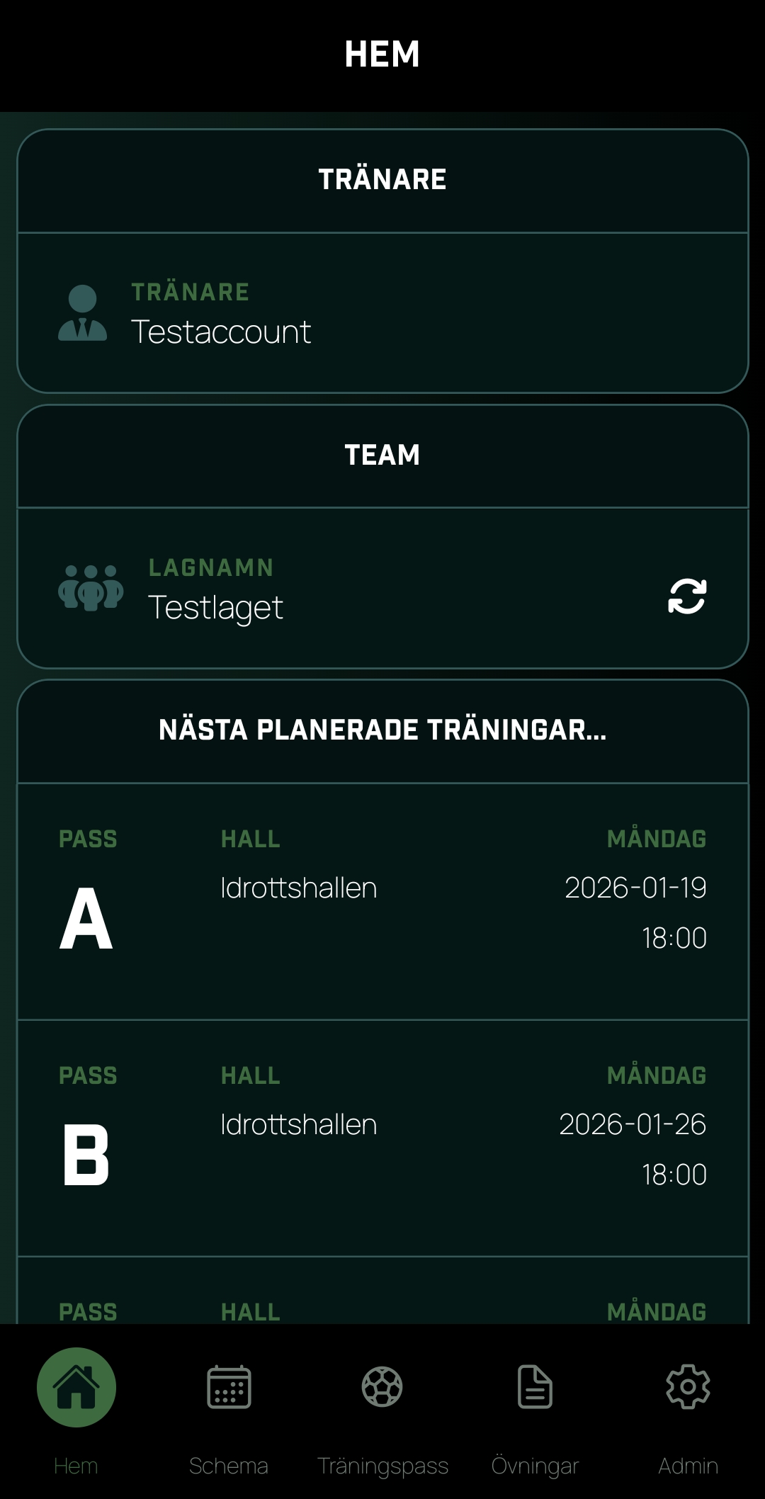 Coachen Screenshot 1